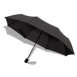 R07943 - Składany parasol sztormowy Ticino, czarny 