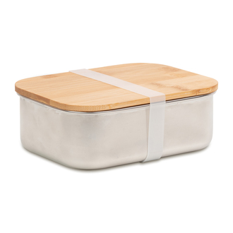 Lunch box ronde 2 niveaux 140cl 14x13.4x10 cm