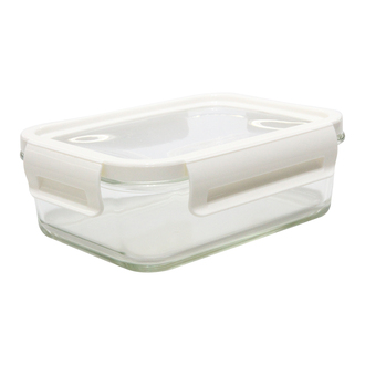 Lunch box ronde 2 niveaux 140cl 14x13.4x10 cm