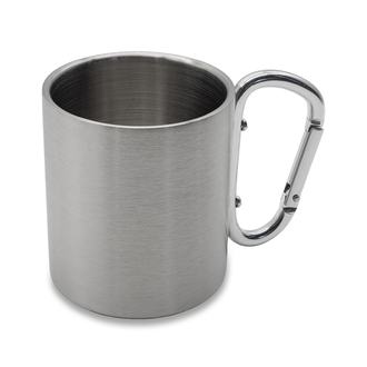 R08464 - Kubek stalowy Denali 220 ml, srebrny 