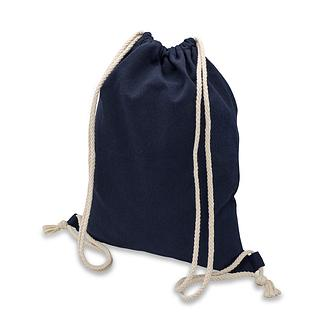 R08484 - Plecak bawełniany 340g/m2 Preston, granatowy 
