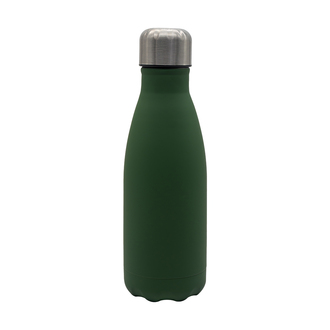 R08493 - Butelka stalowa Madison 500 ml, ciemnozielony 