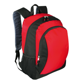 R08657 - Plecak Duluth, czerwony/czarny 