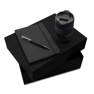 R17019 - Zestaw upominkowy Dallas, czarny 