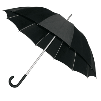 R17950 - Elegancki parasol Basel, czarny 