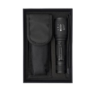 R35659 - Latarka z etui w pudełku Luxen, czarny 