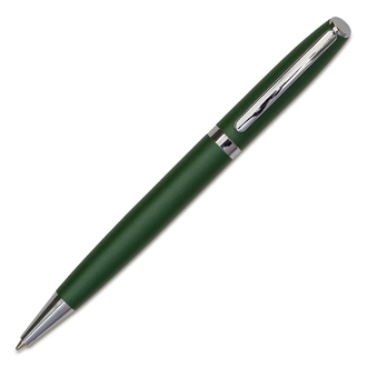 R73421 - Długopis aluminiowy Trail, ciemnozielony 