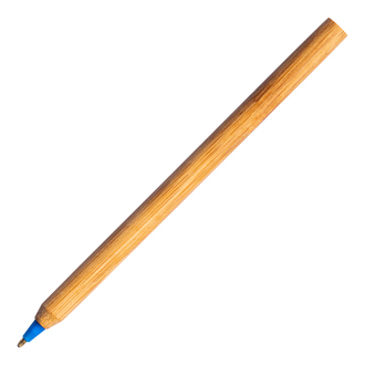 R73438 - Długopis bambusowy Chavez, niebieski 