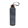 R08169.79 - Szklana butelka Lux 500 ml, złoty 
