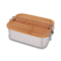 R08208.01 - Stalowy lunch box 800 ml Somerton, srebrny 