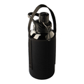 R08274.02 - Szklana butelka Elan 1000 ml, czarny 