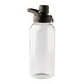 R08274.02 - Szklana butelka Elan 1000 ml, czarny 