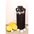 R08274.02 - Szklana butelka Elan 1000 ml, czarny 