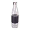 R08275.02 - Szklana butelka Vigour 800 ml, czarny 