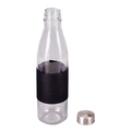 R08275.02 - Szklana butelka Vigour 800 ml, czarny 