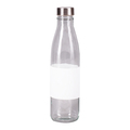 R08275.06 - Szklana butelka Vigour 800 ml, biały 