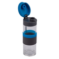 R08290.04 - Szklana butelka Top Form 440 ml, niebieski 
