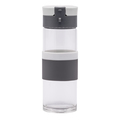 R08290.06 - Szklana butelka Top Form 440 ml, biały 