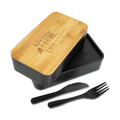 R08439.02 - Machico lunch box podwójny, czarny 