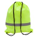 R08696.03 - Plecak promocyjny z taśmą odblaskową, żółty 
