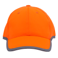 R08717.15 - Odblaskowa czapka dziecięca Sportif, pomarańczowy 