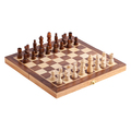R08854.10 - Drewniane szachy, brązowy 