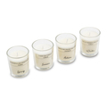 R17418.99 - Zestaw 4 zapachowych świec Seasons, mix 