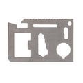 R17498.01 - Narzędzie wielofunkcyjne w kształcie karty, srebrny 