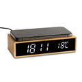 R22115.13 - Ładowarka indukcyjna z zegarem i termometrem Conti, brązowy 