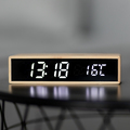 R22115.13 - Ładowarka indukcyjna z zegarem i termometrem Conti, brązowy 