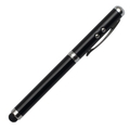 R35423.02 - Długopis ze wskaźnikiem laserowym Supreme – 4 w 1, czarny 