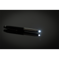 R35650.05 - Długopis – latarka LED Pen Light, zielony/srebrny 