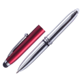 R35650.08 - Długopis – latarka LED Pen Light, czerwony/srebrny 