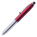 R35650.08 - Długopis – latarka LED Pen Light, czerwony/srebrny 