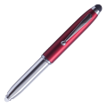 R35650.08 - Długopis – latarka LED Pen Light, czerwony/srebrny 