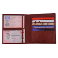 R41305.10 - Etui na karty kredytowe Lazio, brązowy
