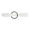 R50176.06 - Brelok USB Hook Up, biały 