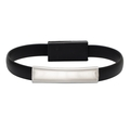 R50179.02 - Bransoletka Wristlie USB typu C, czarny 