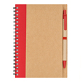 R64267.08 - Notes z długopisem Dalvik, czerwony 