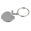 R73192 - Brelok metalowy Apple, srebrny 