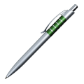 R73381.05 - Długopis Sendero, zielony/srebrny