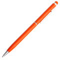 R73408.15 - Długopis aluminiowy Touch Tip, pomarańczowy 