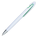 R73430.05 - Długopis Advert, zielony/biały 