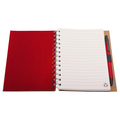R73796.08 - Notes 120x180/70k linia Envivo, czerwony/beżowy 