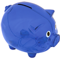 R73881.04 - Moneywise piggy bank, blue 