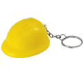 R73922 - Brelok antystresowy Helmet, żółty 