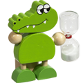 R73967 - Stojak na szczoteczkę do zębów Croco, zielony 