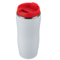 X18325.08 - Kubek izotermiczny Astana 350 ml z motywem świątecznym, czerwony/biały 