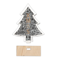 X91029.13 - Choinka podświetlana ozdoba świąteczna Christmas tree, beżowy 